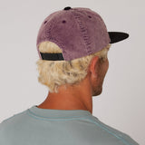 Ocean & Earth Heritage Cap: Plum cap, rear fit