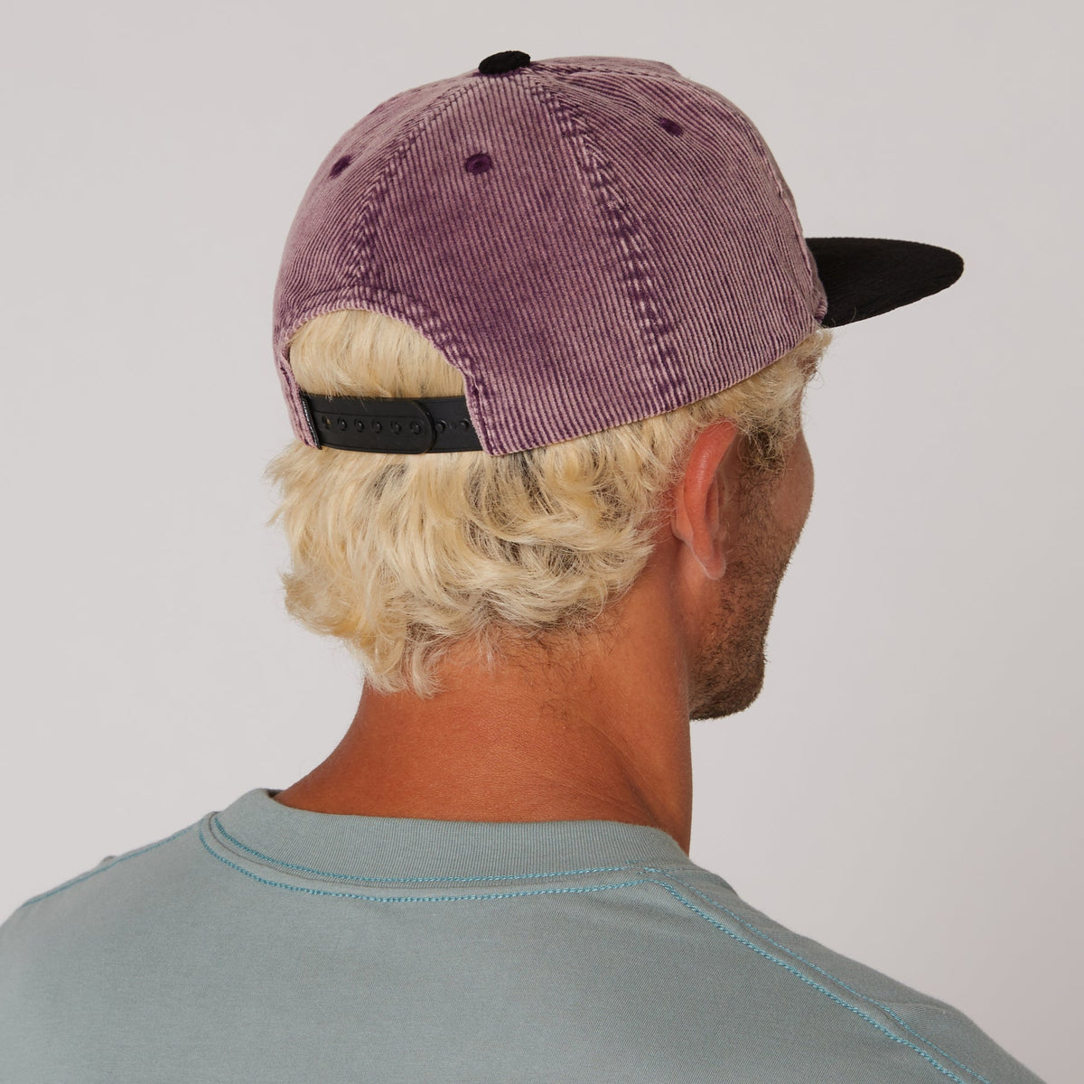 Ocean & Earth Heritage Cap: Plum cap, rear fit