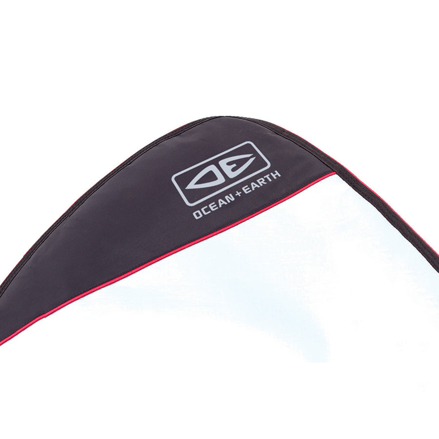 Ocean & Earth Barry Basic Longboard Cover: nose reinforcement close-up