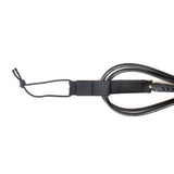 FCS Classic Comp Leash: rail saver and attachment detail