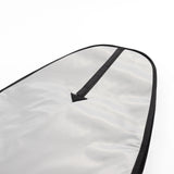Ocean & Earth COR_X Longboard Day Cover: fin-slot flap detail