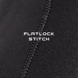 Ocean & Earth Java 1.5 mm Tropical Booties: flatlock seam close-up