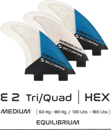 E 2 TRI/QUAD MEDIUM ~ Dual Tab
