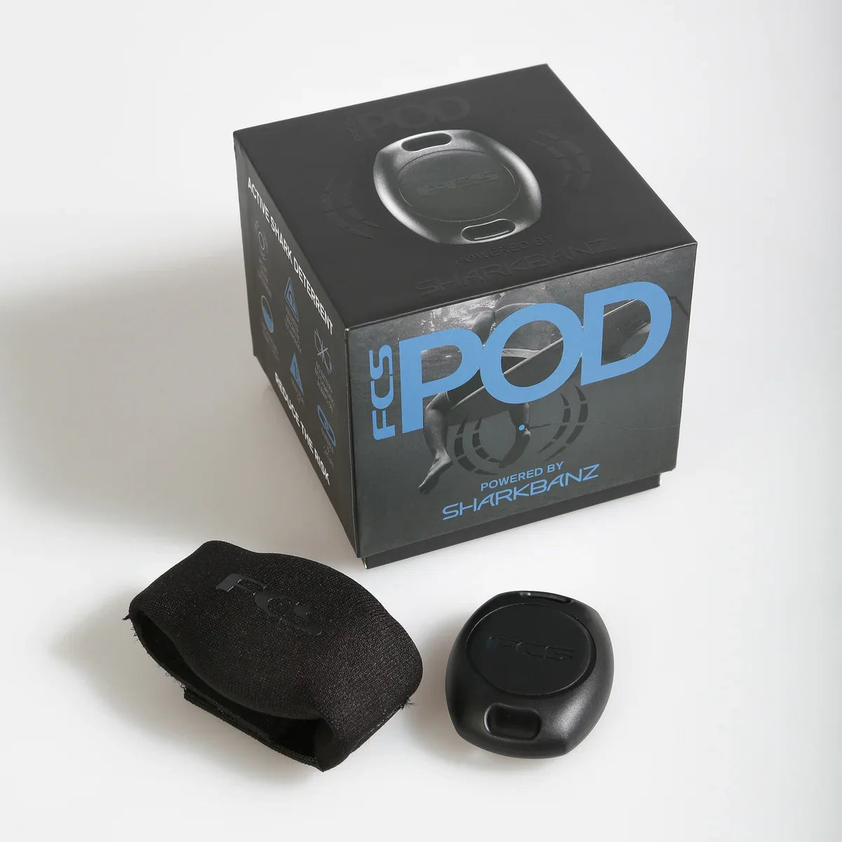 POD, pouch and shielded storage box arranged together