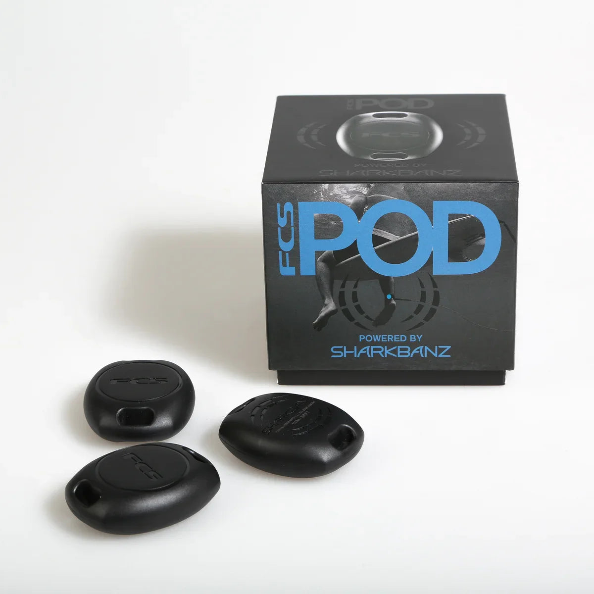 Shielded POD storage box with the device and pouch in front