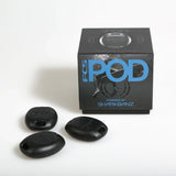 Shielded POD storage box with the device and pouch in front