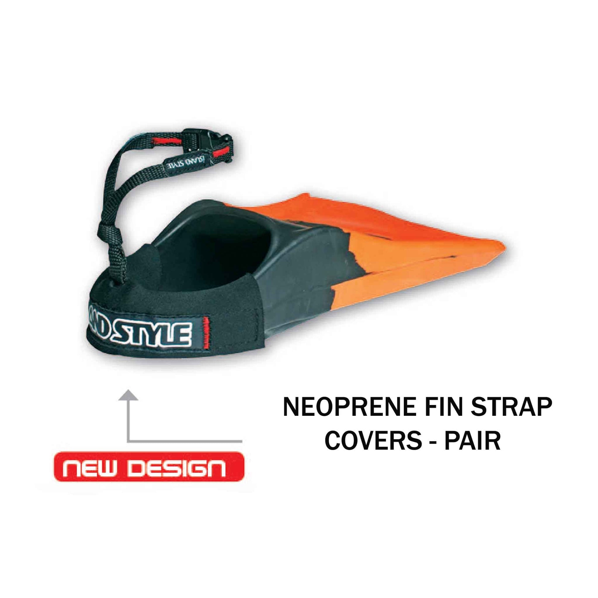 ISLAND STYLE Neoprene Fin Strap Cover - Pair - Island Style