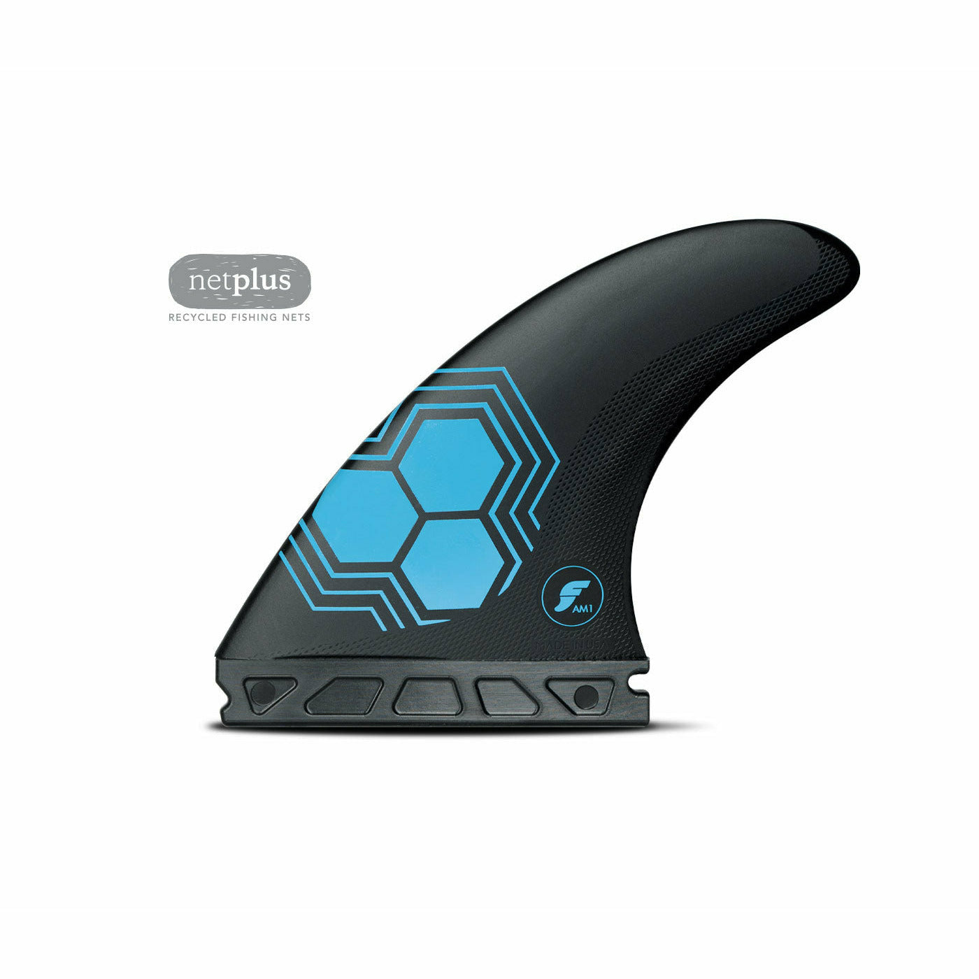 Futures Fins  - AM1 Alpha - Medium (Carbon/Blue)