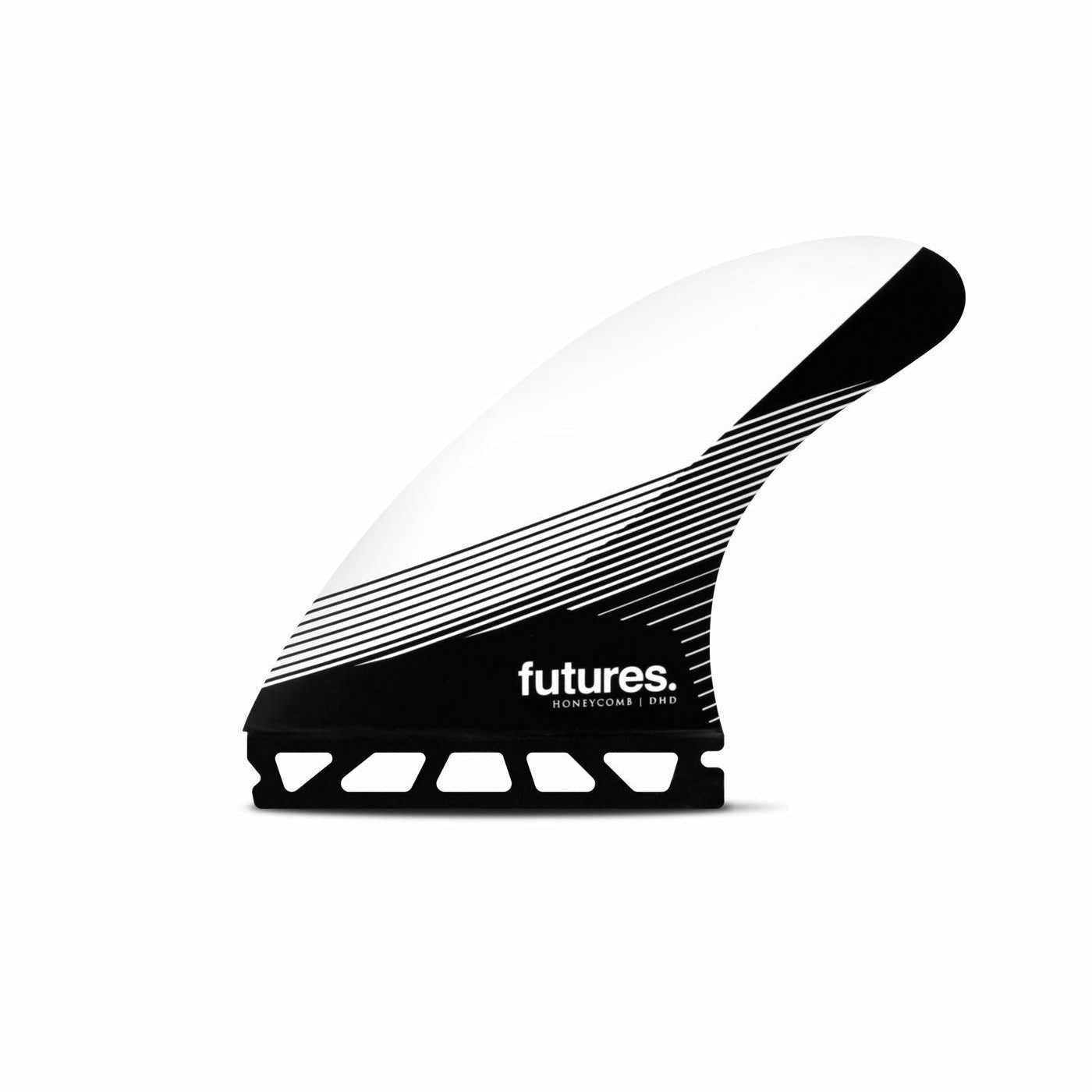 Futures Fins  - DHD LARGE Honeycomb - Large (Black/White)