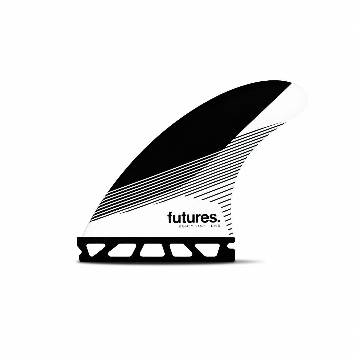 Futures Fins - DHD MEDIUM Honeycomb - Medium (Black/White)