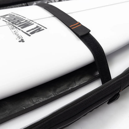 Ocean & Earth HYPA Shortboard Travel Cover – 3 Board: board-retention straps