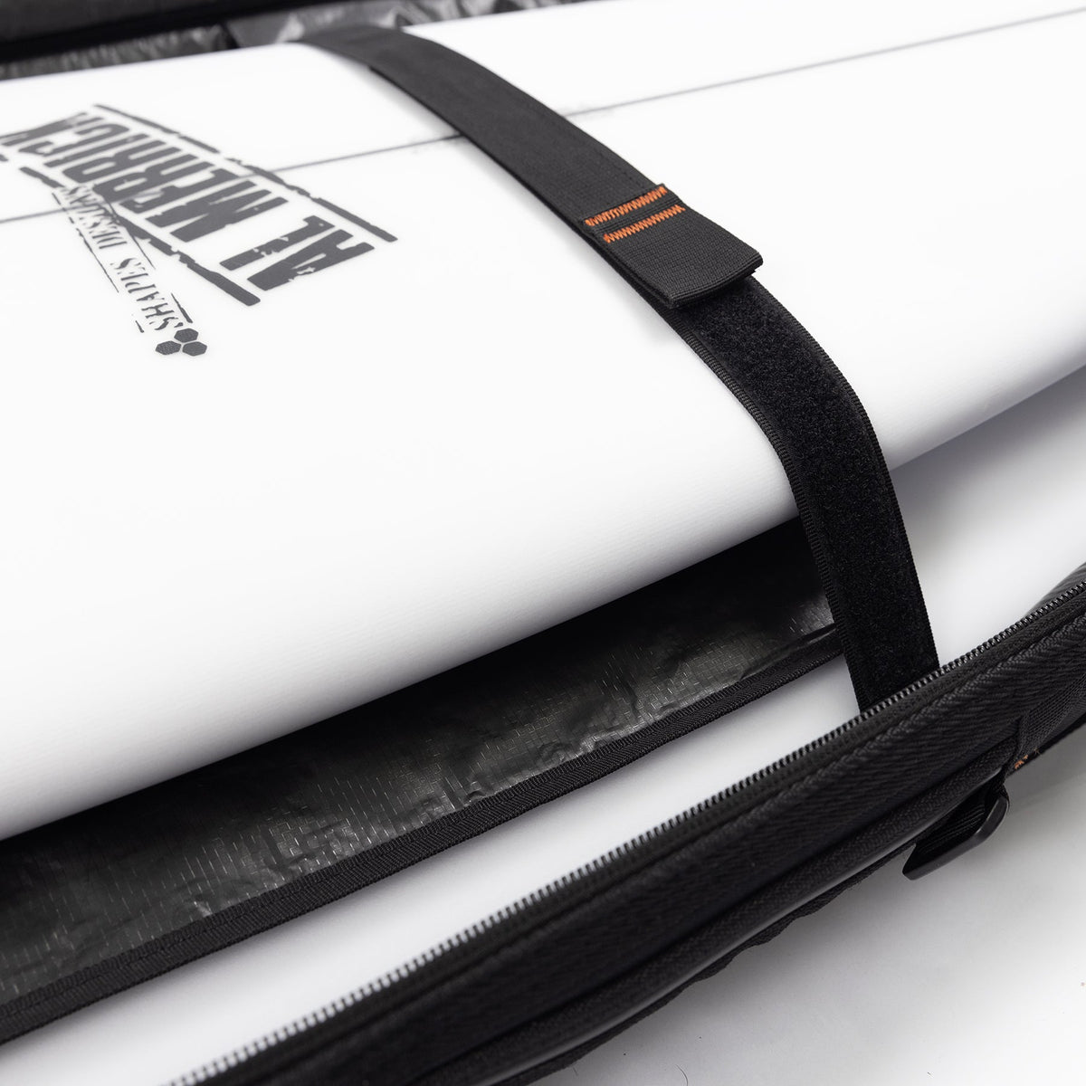 Ocean & Earth HYPA Fish/Short Travel Cover – 4 Board: internal retention straps, Wheeled version