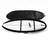 Ocean & Earth HYPA Fish/Short Travel Cover – 4 Board: Wheeled cover opened with a board
