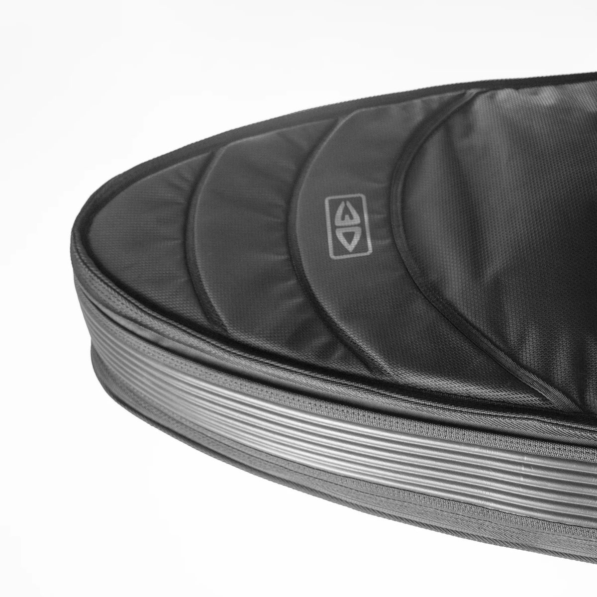 Ocean & Earth HYPA Shortboard Travel Cover – 3 Board: moulded rubber side wall