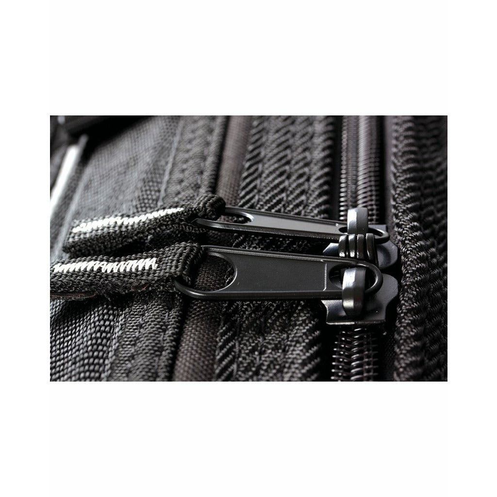 Ocean & Earth Quad Coffin Shortboard Cover: heavy-duty zip detail