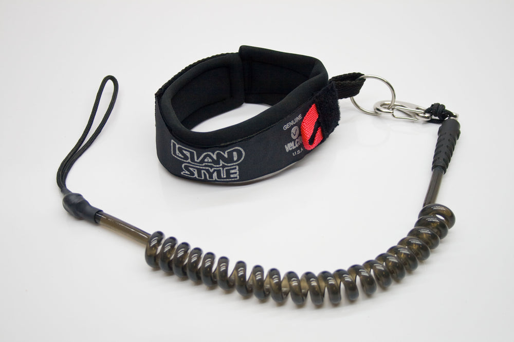 ISLAND STYLE 8mm Coiled Surf Ski Leash
