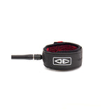 Ocean & Earth Allround Comp One-XT Leash – 6 ft: Black ankle cuff