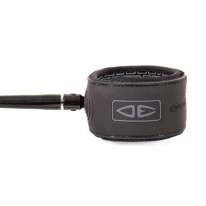 Ocean & Earth Longboard Knee Premium One-XT Leash – 9 ft: padded knee cuff and cord connection