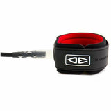 Ocean & Earth Sunset Moulded Leash – 7 ft: Black ankle cuff