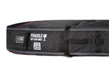 Ocean & Earth Quad Wheel Shortboard Cover: reinforced outer rail panel