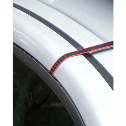 Ocean & Earth Multipurpose Roof Rax: Webbing passing across the car roof