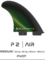 P 2 AIR - Medium - Thruster - Dual tab