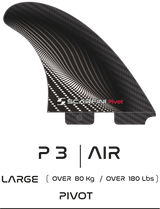 P 3 AIR - Large - Thruster - Dual tab