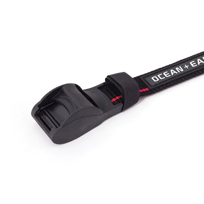 Ocean & Earth Surfboard Quick Rax: Protective cam-buckle housing close-up