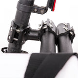 Ocean & Earth Side Loader Bike Rack: Seat-post attachment detail