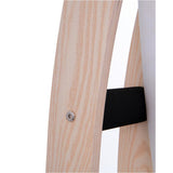 Ocean & Earth Timber Free Standing Rack: Protective foam sleeve on a timber upright