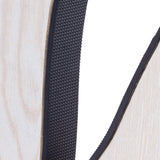 Ocean & Earth Timber Wall Display Rack: Foam-lined board contact surface