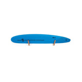 Ocean & Earth Longboard Timber Wall Display Rack: Longboard displayed horizontally on the wall