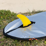 Ocean & Earth COR_X Longboard Day Cover: fin-slot opening on a board outdoors