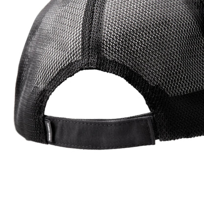 Ocean & Earth Kuta Mesh Trucker Surf Cap: Mesh back and cap adjustment