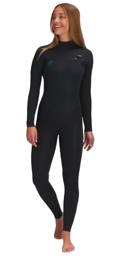 O'Neill Women's Ninja 3/2mm Chest Zip Full Wetsuit