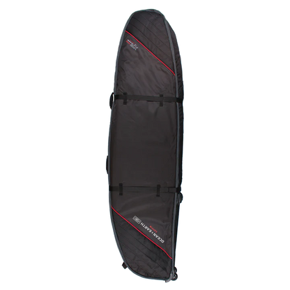 Ocean & Earth Quad Wheel Shortboard Cover: opposite exterior view