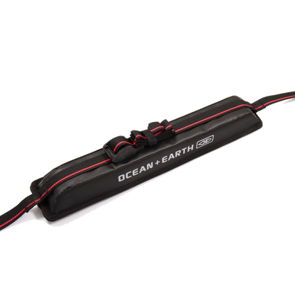 Ocean & Earth Surfboard Rap Rax – Single Stack: Soft roof-rack pad with tensioned straps
