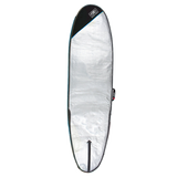 Ocean & Earth Compact Day Longboard Cover: front outline and fin slot