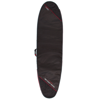 Ocean & Earth Compact Day Longboard Cover: dark outer panel, full view
