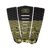 Ocean & Earth Blazed Three-Piece Tail Pad: Black/Olive pad, overhead
