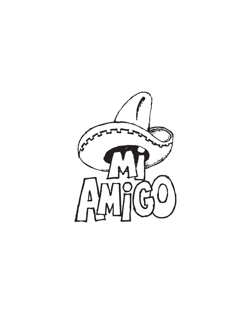 Rusty Surfboards Mi Amigo model artwork