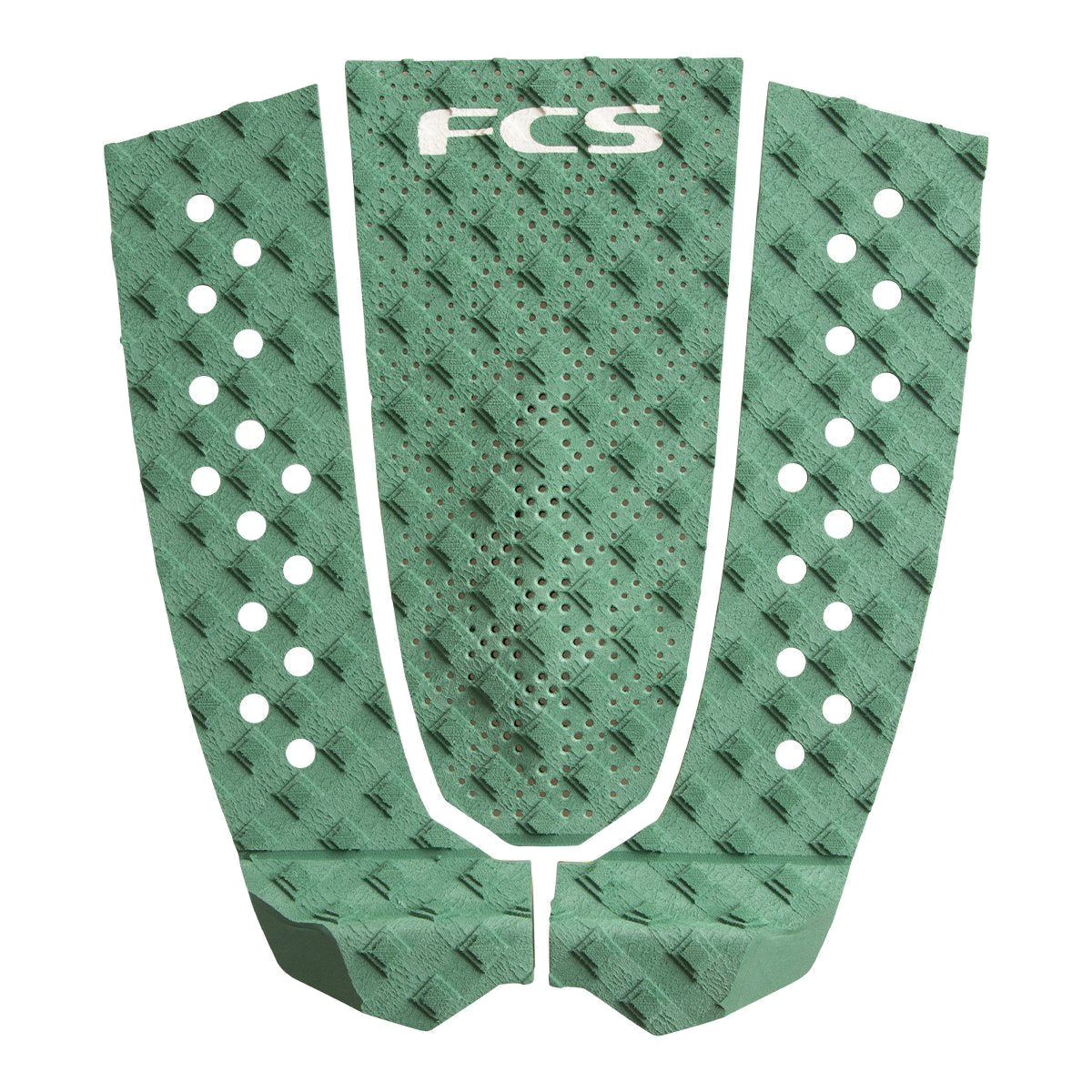 Jade T-3 pad showing green foam panels and perforated side sections