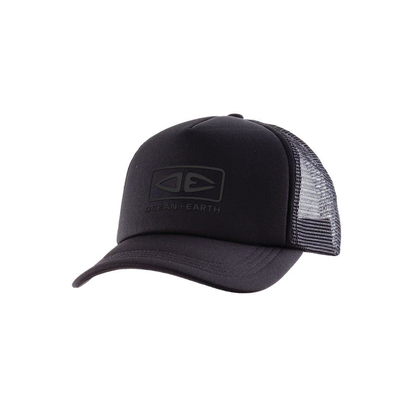 Ocean & Earth Black Jack Cap: Black Black Jack cap