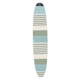 Ocean & Earth Stretch Longboard Sock: green-striped longboard sock