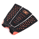 Ocean & Earth Frederico Morais Pro Tail Pad: Black/Coral pad, kick profile