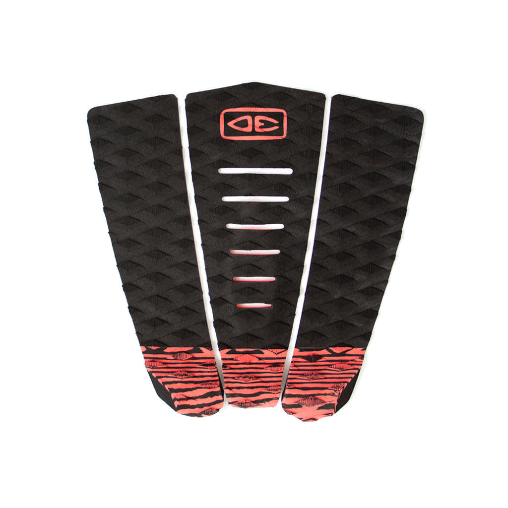 Ocean & Earth Simple Jack Three-Piece Tail Pad: Coral three-piece pad