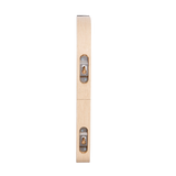 Ocean & Earth Timber Wall Display Rack: Slim laminated timber edge profile