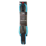 Ocean & Earth Diamond Flex Longboard Knee Leash – 9 ft: Blue packaged knee leash