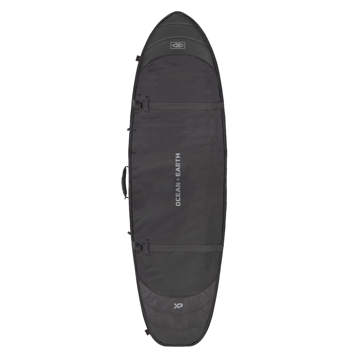 Ocean & Earth HYPA Fish/Short Travel Cover – 4 Board: Wheeled cover, full front