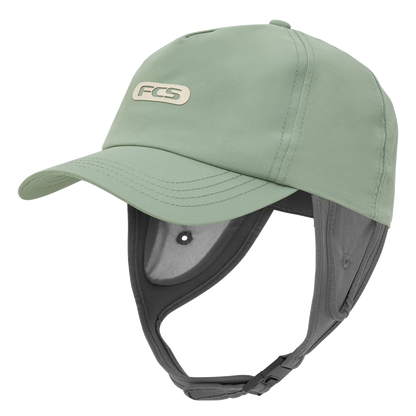 FCS Essential Trucker Wet Cap: iceberg Green wet trucker cap
